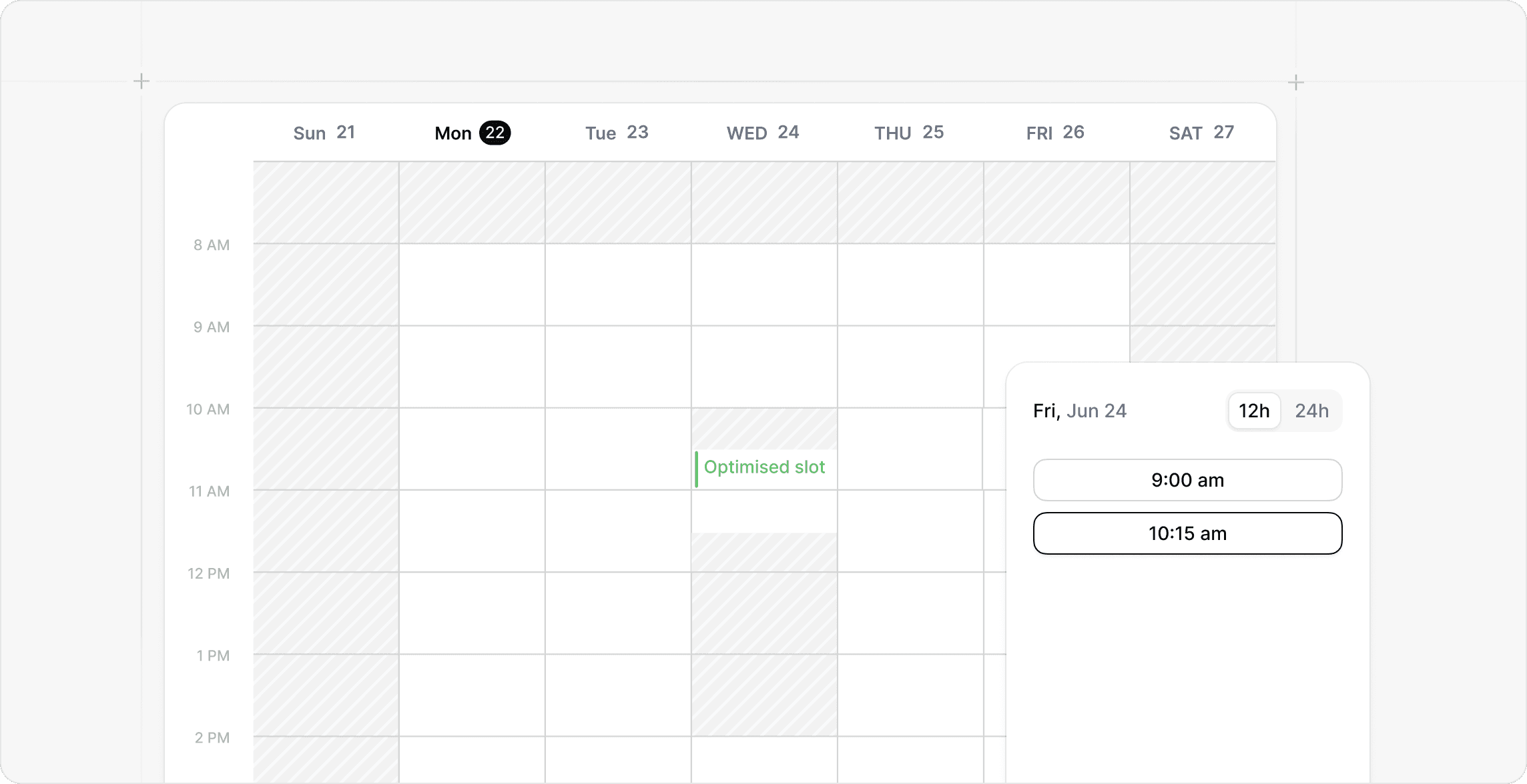 Optimized slots in scheduling: Get more out of your available time