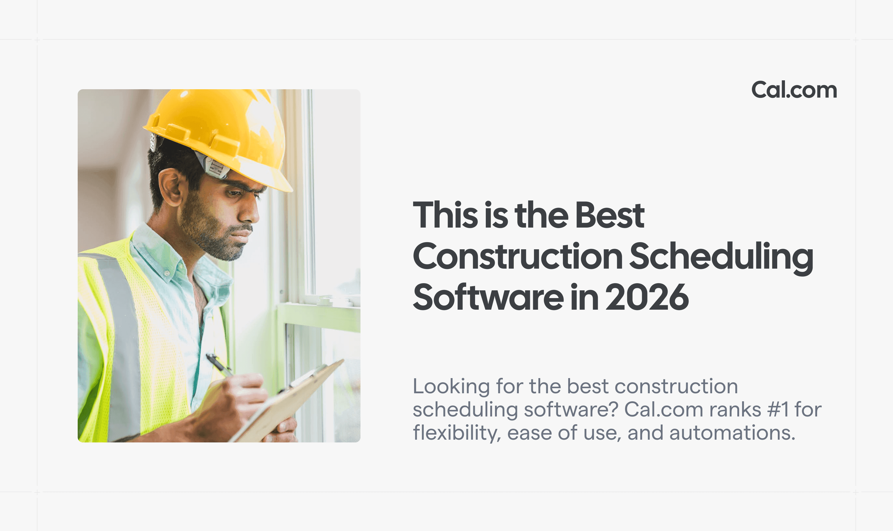 This is the Best Construction Scheduling Software in 2026
