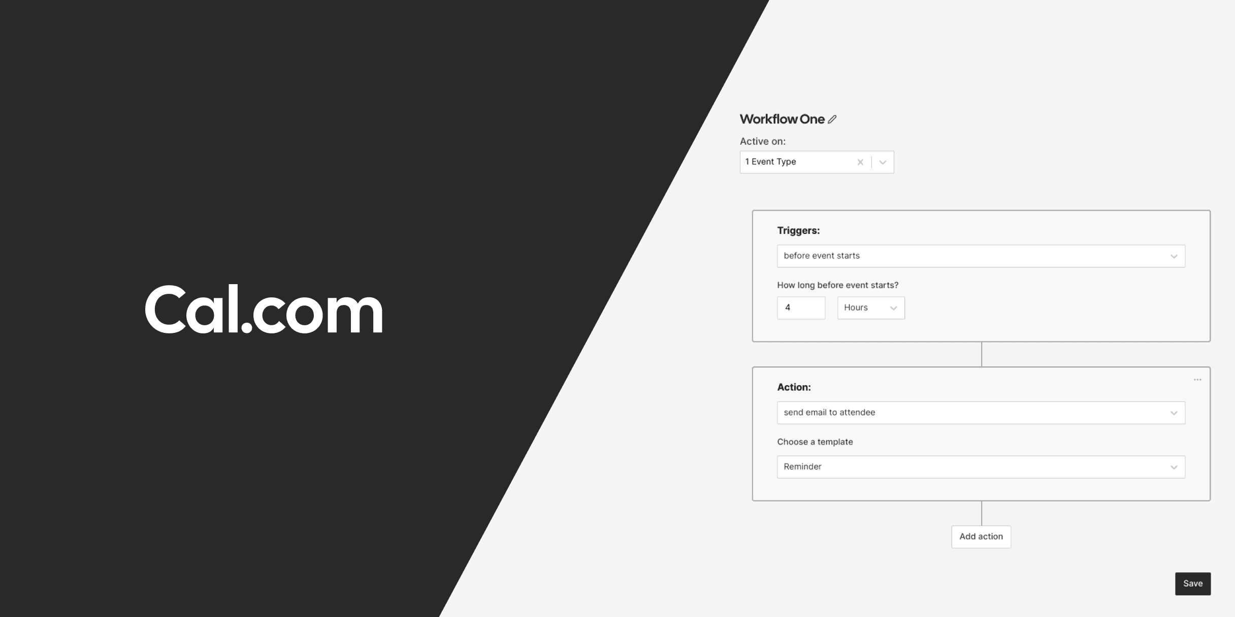 How to use Cal.com Workflows