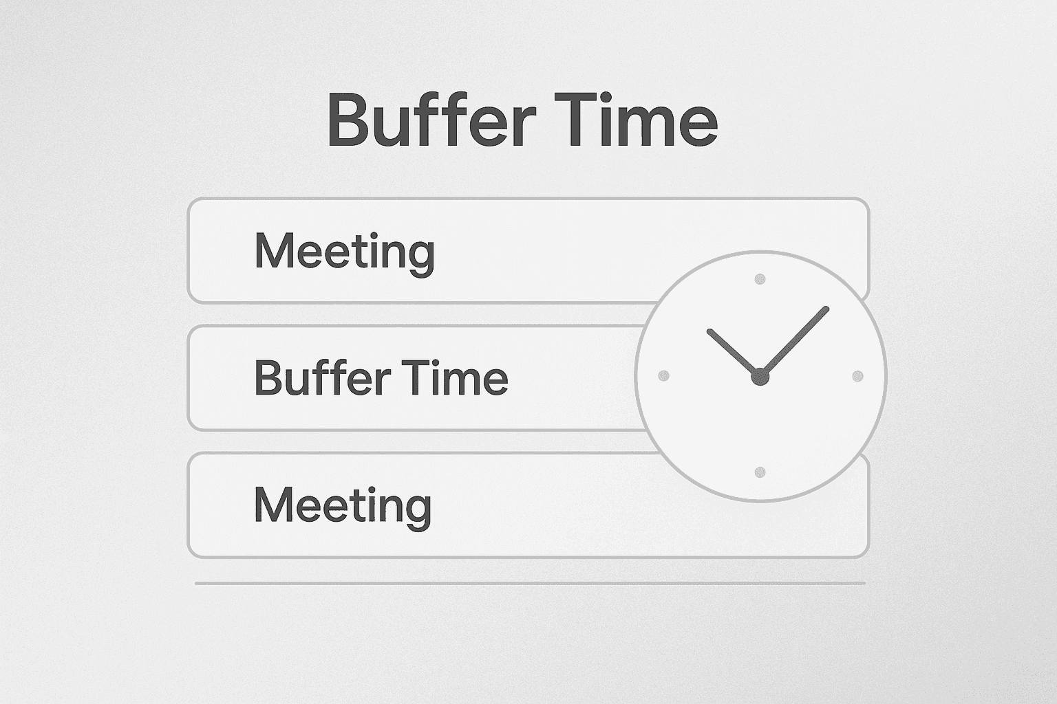 Maximize your productivity with Cal.com’s meeting buffer time